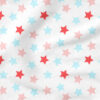 Stars (Pink Blue) | Holiday Fabric Design | Julie Storie Designs